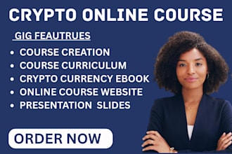 create online course forex  crypto trading content ebook and course curriculum