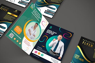 design flyer, brochure for your business, event, product marketing flyer design