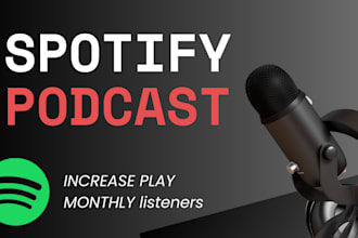 spotify ads podcast promotion spotify album promotion increase streamer, rating