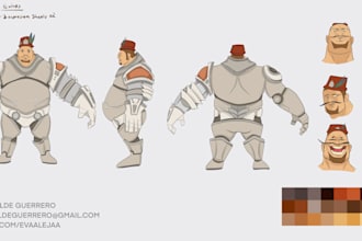 design the character you have in mind