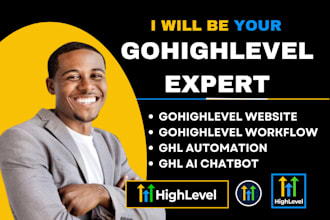 gohighlevel website a2p gohighlevel expert ghl ai automation highlevel workflow
