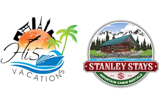 do modern travel, hotel and adventure outdoor logo design