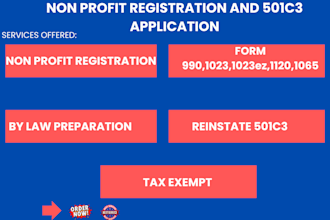 do non profit registration, reinstate 501c3 tax exempt, form 1023ez, bylaw