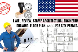 review stamp as licensed civil and structural engineer in florida, texas