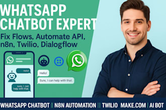 build whatsapp ai chatbot fix meta verification n8n automation fix whatsapp flow