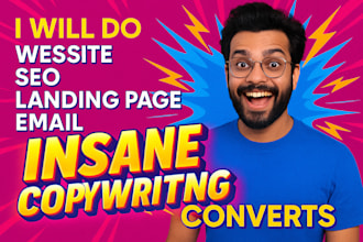 do website, SEO, landing page, and email copywriting that converts