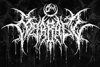design your black, slamming, brutal, death metal logo