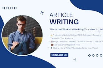 write technical SEO blog for your website