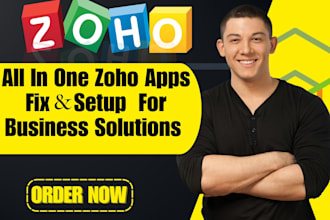 setup zoho sites zoho books zoho inventory zoho commerce zoho one  zoho CRM