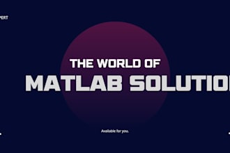 do matlab tasks and projects