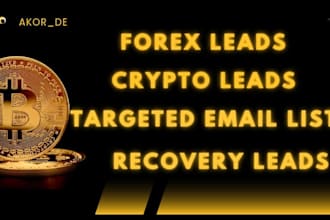 forex investors lead, crypto trader lead, targeted email list