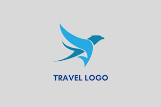do modern law firm travels attorney and legal business logo