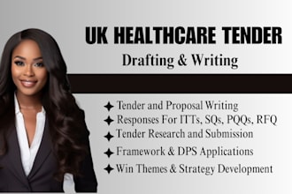 draft compliant UK tenders, rfqs, and bid proposals