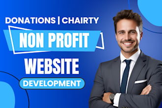 create a nonprofit, charity and fundraising website with easy donations