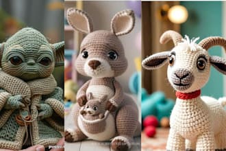 create a custom crochet pattern for amigurumis