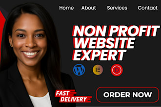 charity website nonprofit website ngo website fundraising website church website