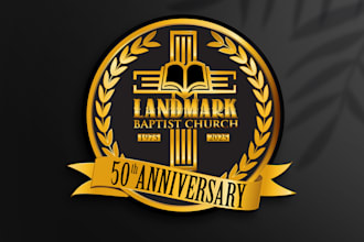 create a modern and unique business, church, religious, or ministry logo