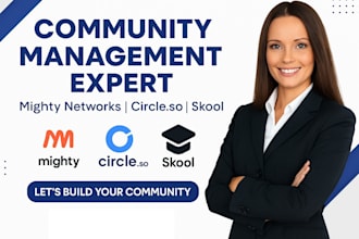 setup mighty networks community circle so teachable skool