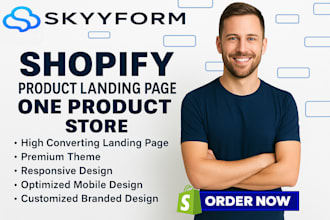 design a high converting shopify store, product page