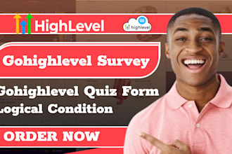 gohighlevel workflow, form, survey, quiz, salesfunnel automation, landing page