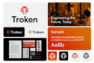 design creative logo, brand identity and style guide design for your business