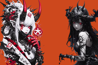create custom vrchat avatar, game ready, optimized, and design for PC and quest