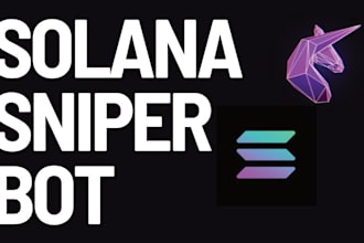 create a solana,bot,sniper,bot front running,bot volume,bot mevv
