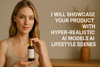 showcase your product with hyper realistic ai models and lifestyle scenes
