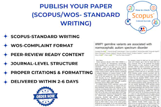 write your research articles in google scholar, scopus indexed journals