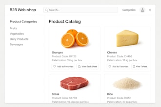 develop wholesale marketplace app, bulk order management app, b2b e commerce app