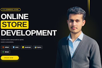 build an ecommerce website with dynamic admin dashboard