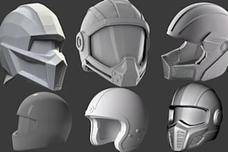sculpt 3d helmet cosplay mask 3d mask 3d model cosplay props printable mask stl