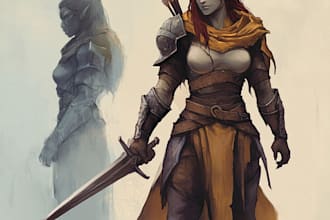 draw your dnd character