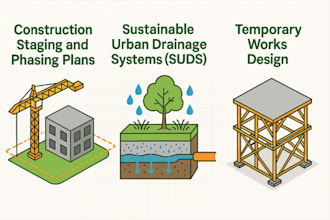 do construction staging, suds and temporary works design services