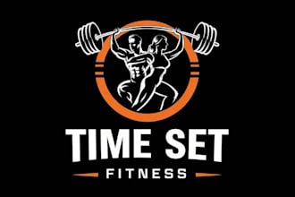 design sports fitness event music business logo