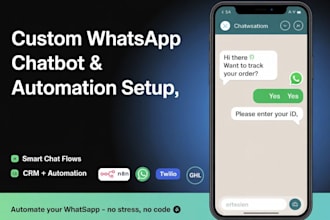 develop whatsapp ai chatbot bulk twilio sms automation sms campaign chatbot ivr