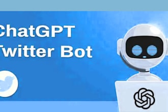 create a twitter bot for nft coolection using chatgpt ai