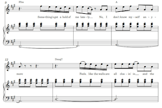 transcribe vocal melody and chords to professional sheet music, midi, PDF