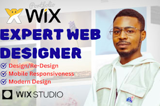 design a modern, responsive wix website for coaches