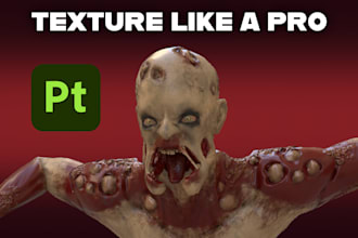 teach you 3d texturing in substance painter