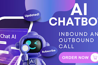 build ai chatbot, ai sales agent for inbound outbound call cold calling ai agent