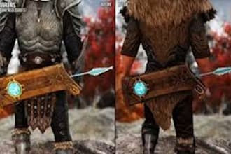 create skyrim and fallout mods, armor, weapon, characters and sfm model