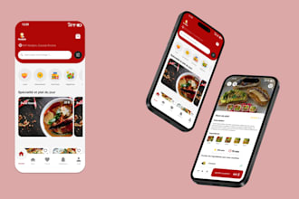 design a clean mobile app UI for ios or android