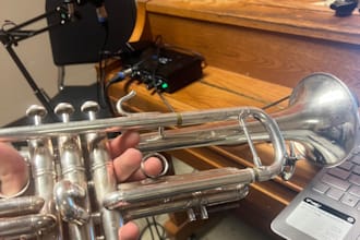 trumpet recordings just send me sheet music