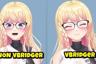 professionally rig and animate your live2d vtuber model for streaming
