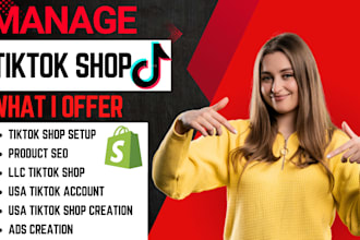 setup usa tik tok shop manage tiktok shop tiktok usa account facebook shop ads