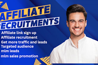 do affiliate recruitment, affiliate link signup, affiliate program