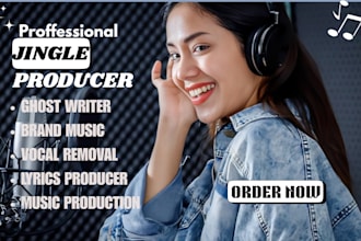 create a catchy radio and podcast jingle, brand music, ads, promotion song