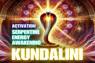 cast a kundalini awaking spell to evoke a spiritual healing energy chakras