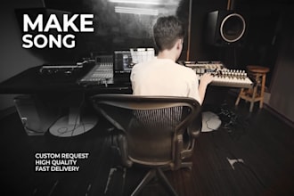 turn your idea or lyrics into a custom song